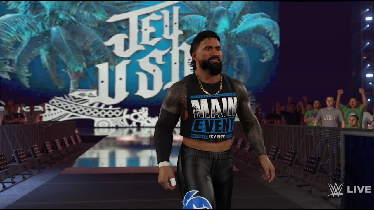 WWE 2K23 Jey Uso vs. Jimmy Uso Raw