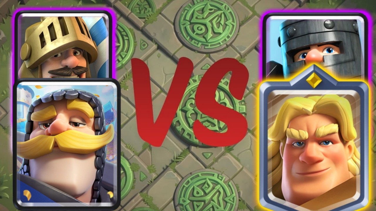Prince Knight vs. Dark Prince, Golden Knight | Clash Royale