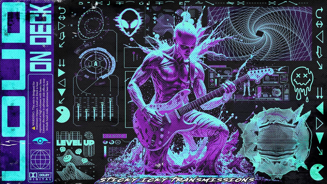 Loud on Deck 016 — Deep Dubstep, Trap & Experimental Bass Music [Audio Visualizer Trip] 4K