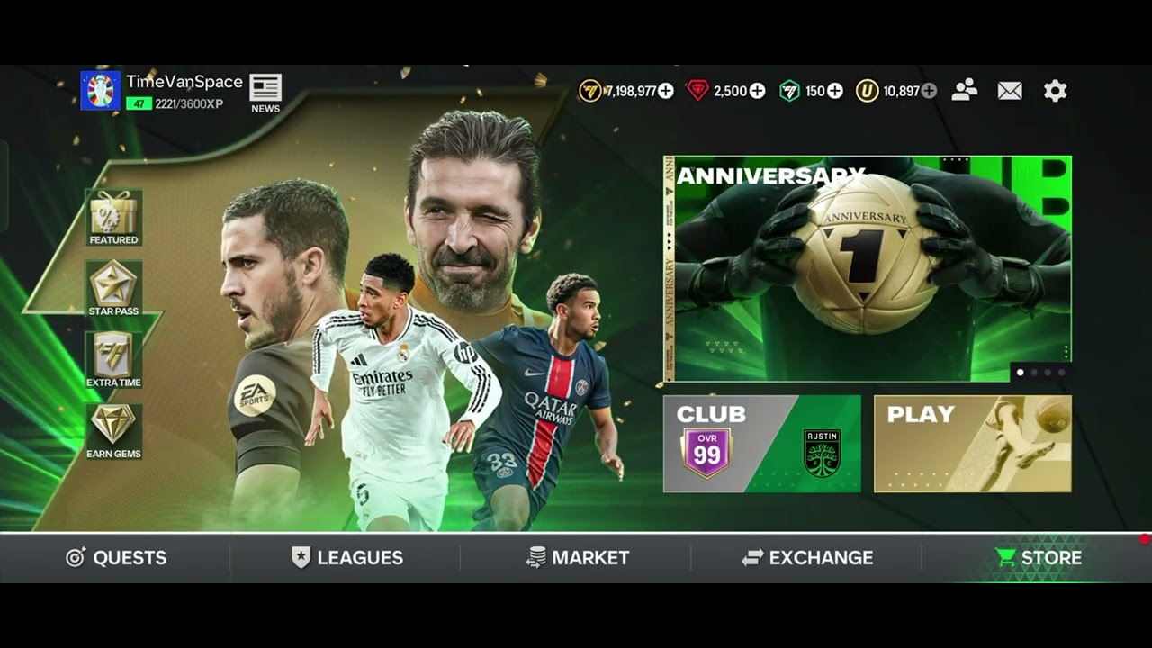 EA Sports FC Mobile: New Season 2025 - Anniversary Event #1