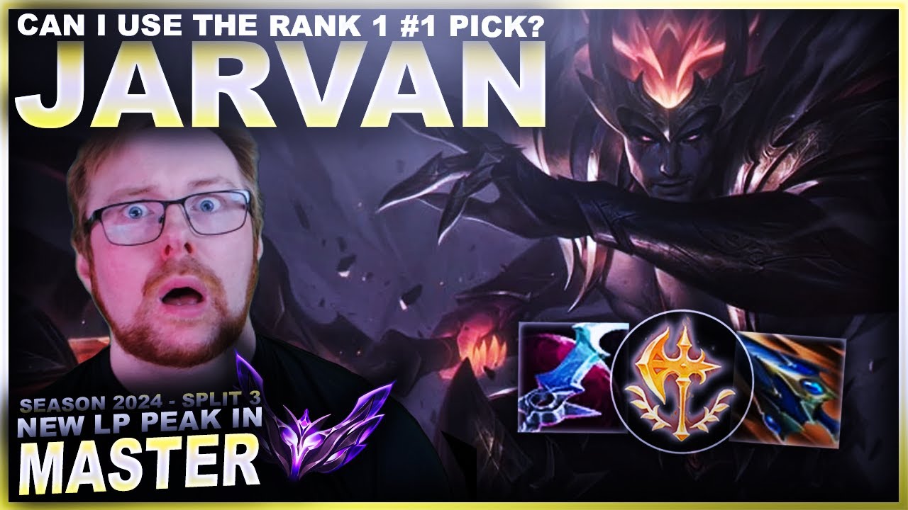 CAN I USE THE RANK 1 PLAYERS MAIN PICK TO CLIMB? JARVAN! | League of Legends