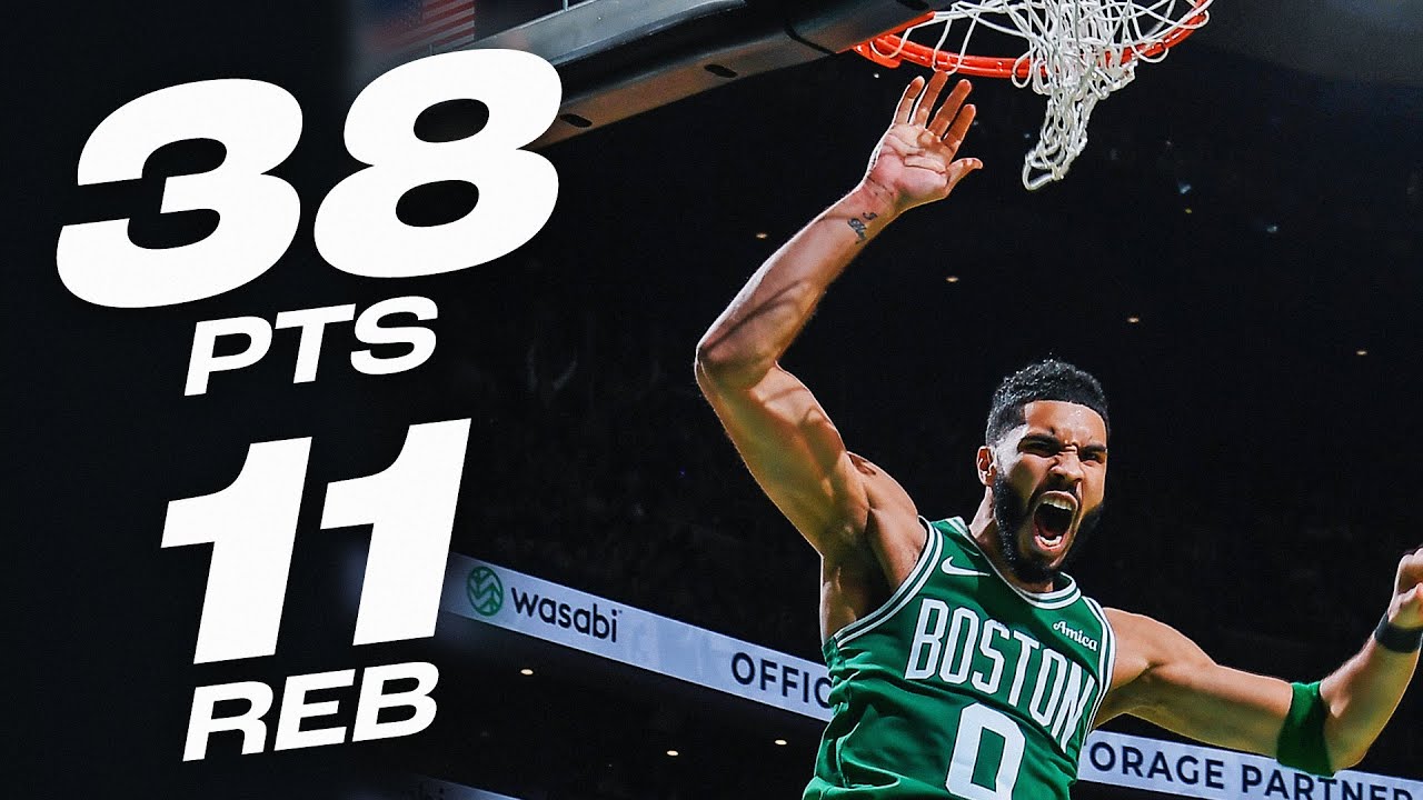 Jayson Tatum's 38-PT DOUBLE-DOUBLE vs Pelicans! | January 12, 2025