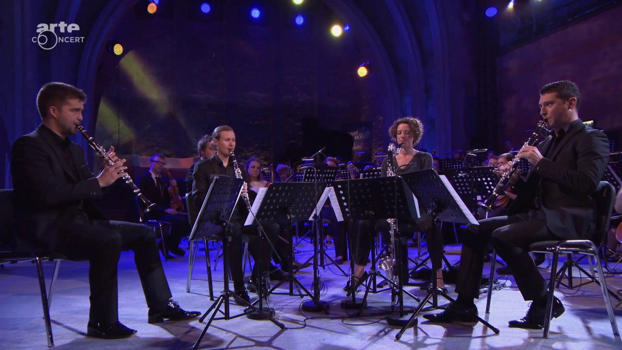 Anches Hantées Quartet - Spanish Dance - Manuel de Falla -  Stars von morgen (Arte)