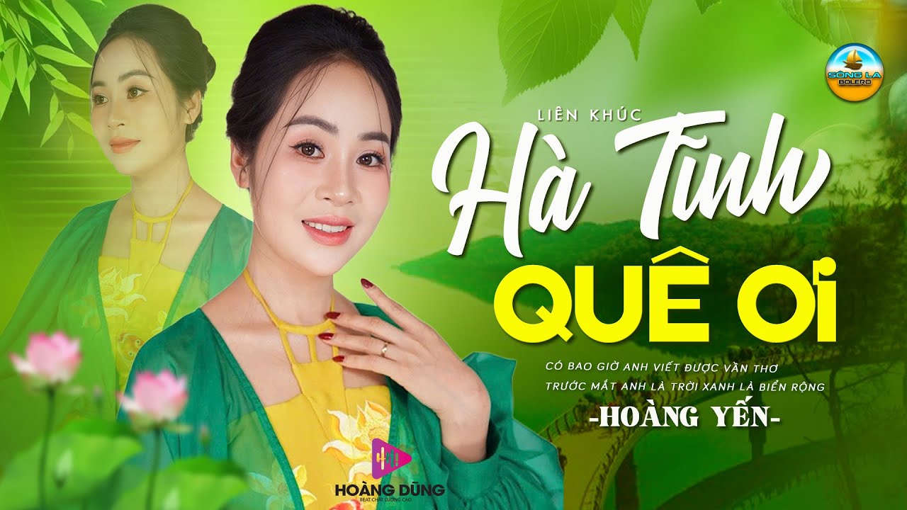 HÀ TĨNH QUÊ ƠI - HOÀNG YẾN ➤LK Dân Ca Xứ Nghệ Hay Mê Mẩn Lòng Người - Nhạc Đồng Quê Remix