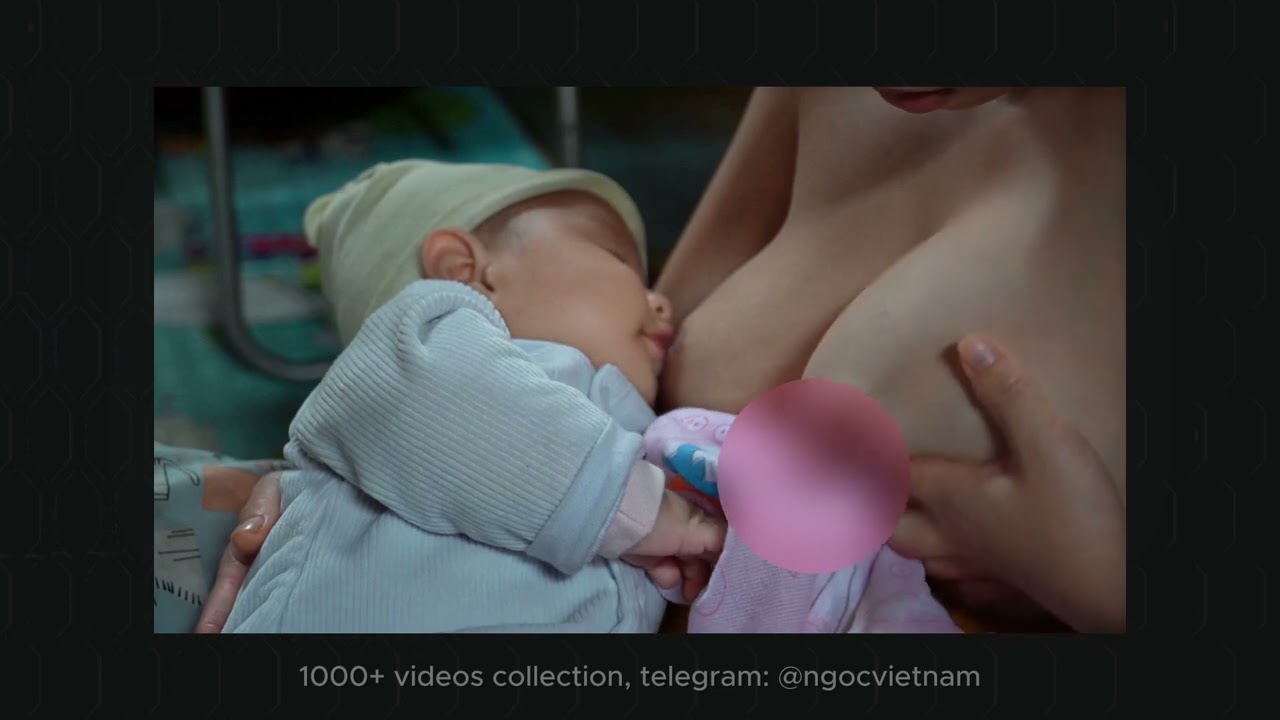 Young Village Mom Breastfeeding: Breastmilk is important for infant