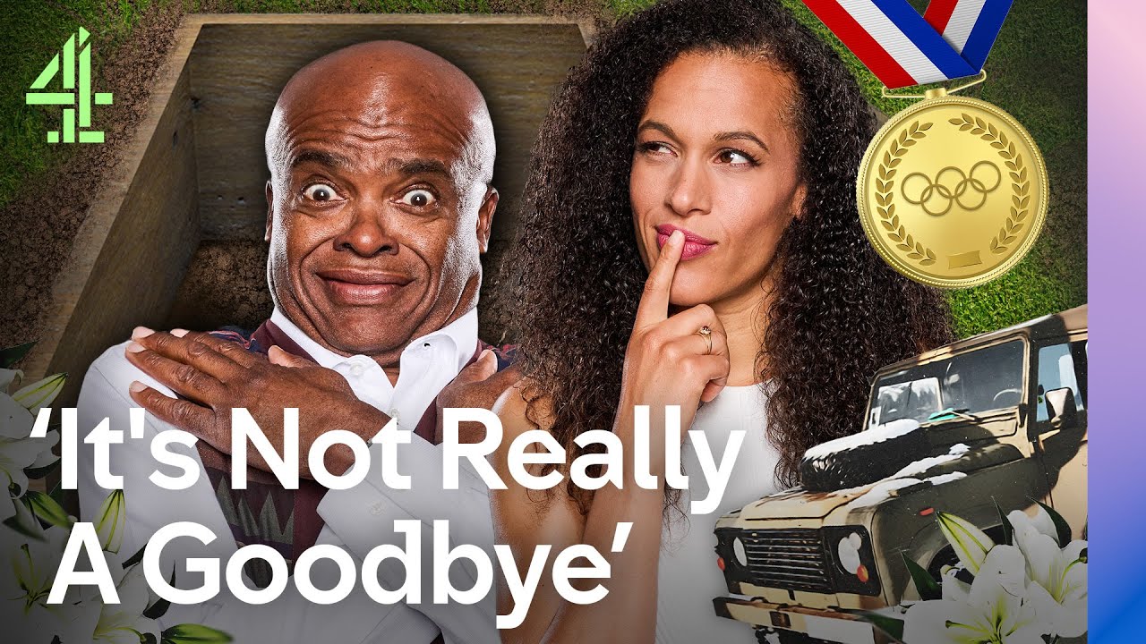 Kriss Akabusi&rsquo;s Daughter Arranges His HEARTFELT Olympic Funeral | Celebrity Send Off | Channel 4