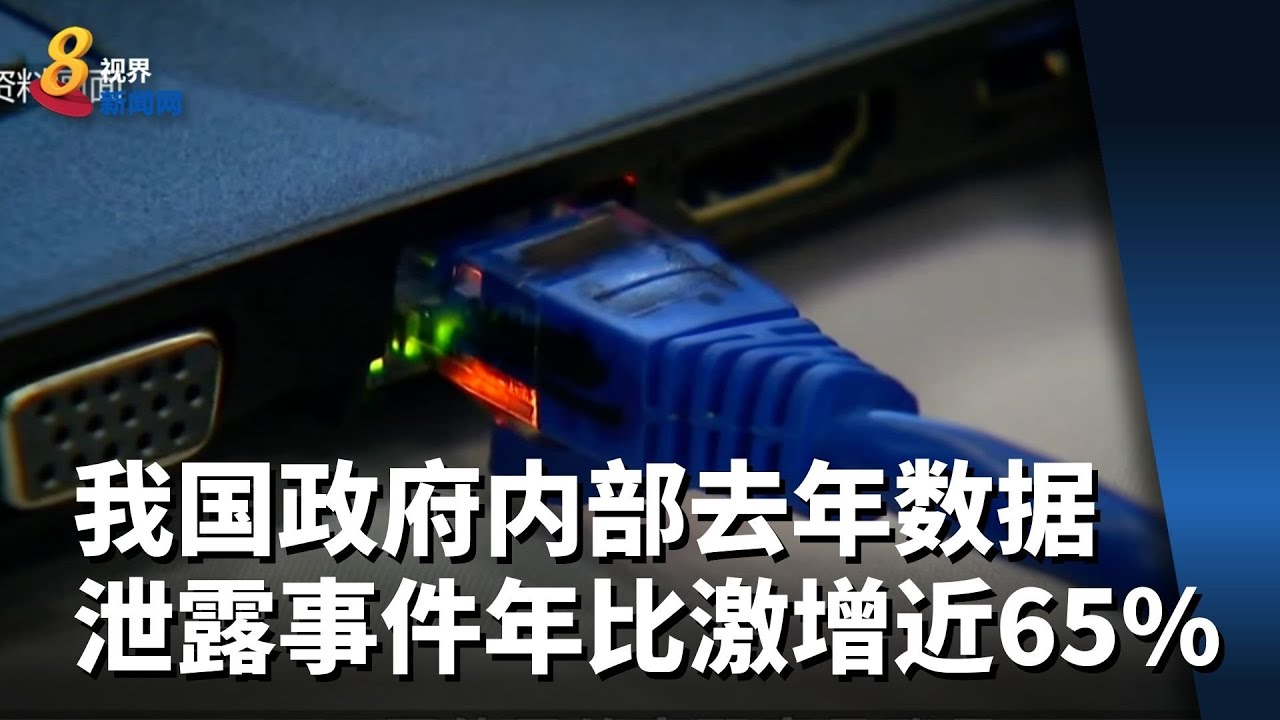 我国政府内部去年数据泄露事件年比激增近65%
