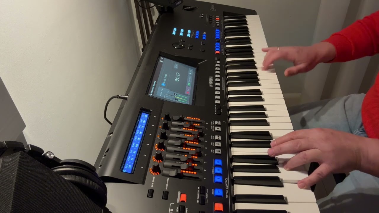 What Is Love Instrumental cover Jarek M & Yamaha Genos 2