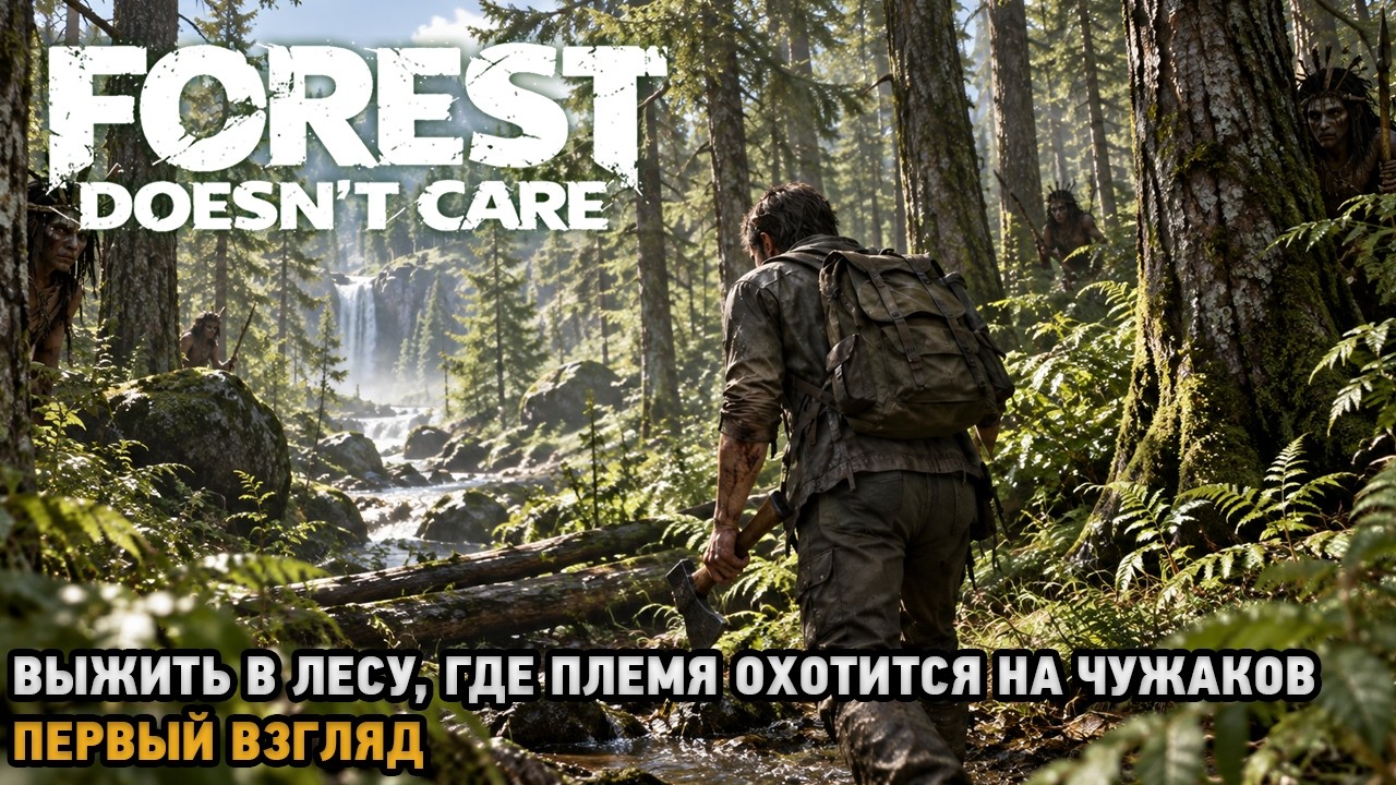 Forest Doesn&rsquo;t Care # Выжить в лесу, где племя охотится на чужаков (первый взгляд)