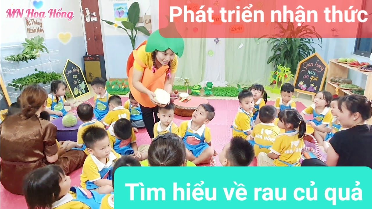 Tìm hiểu một số loại rau củ quả - Bùi minh Nhâm- Mn Hoa Hồng