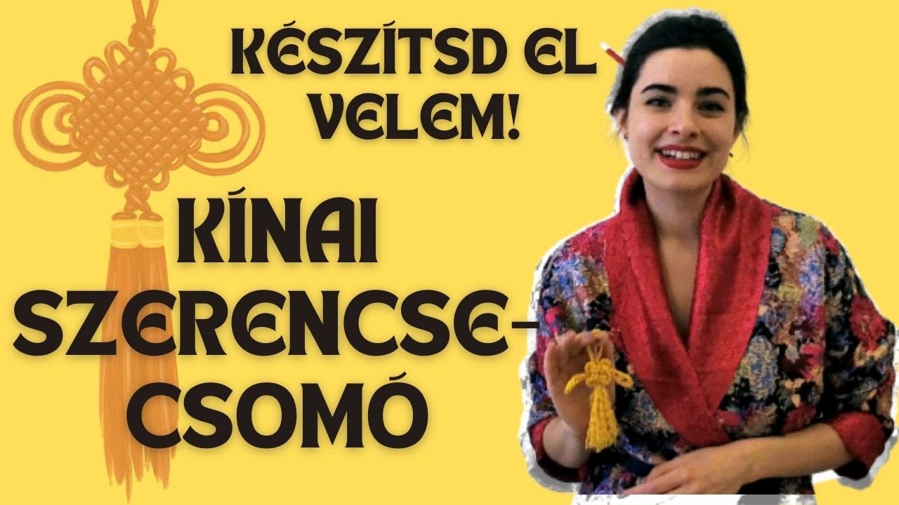 Ezt bogozd ki! - Kínai szerencsecsomó // ESZTERHÉJ ALKOTÓ FELADAT GYEREKEKNEK