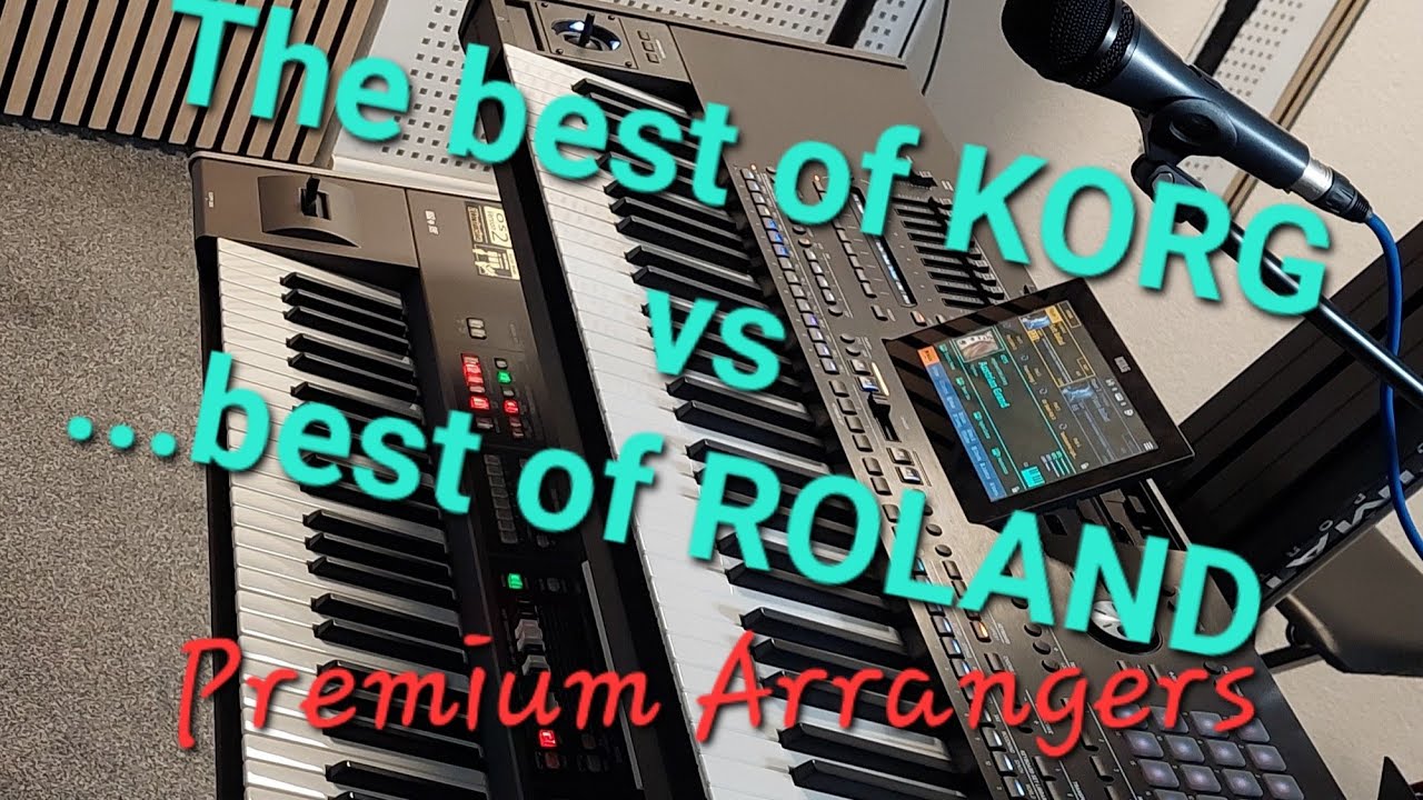 Korg Pa5x vs Roland G70 / PianoSounds (Original)