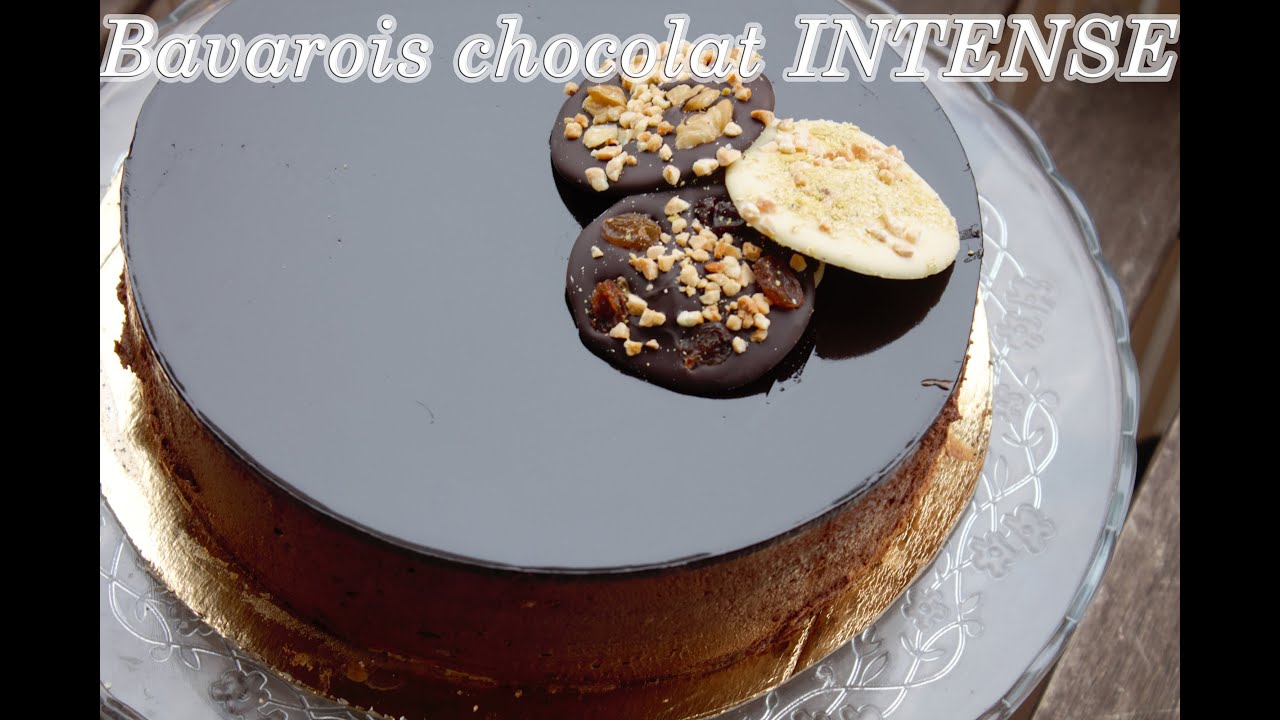 Bavarois FACILE Chocolat INTENSE QUELLE-RECETTE