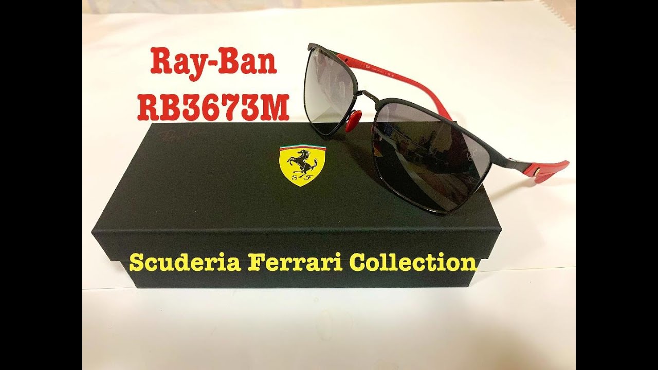 Mùa Hè Cần Kính Râm !!! Ray Ban RB3673M Scuderia Ferrari Collection Sunglasses / McTRAN