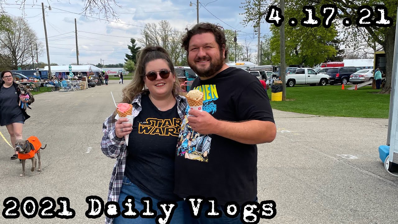 Spending Steve&rsquo;s Birthday at Springfield Antiques & Flea Market! | 2021 Daily Vlogs