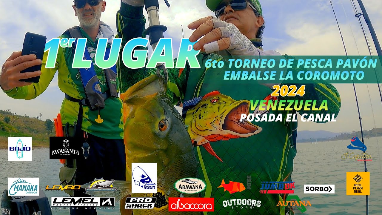1er LUGAR/TORNEO DE PESCA DEPORTIVA POSADA EL CANAL/EMBALSE LA COROMOTO EDO PORTUGUESA VENEZUELA