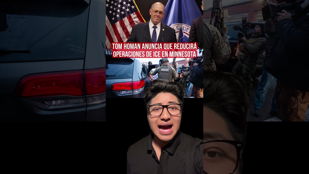 ICE DA MARCHA ATRÁS EN MINNESOTA TRAS PROTESTAS Y CRÍTICAS