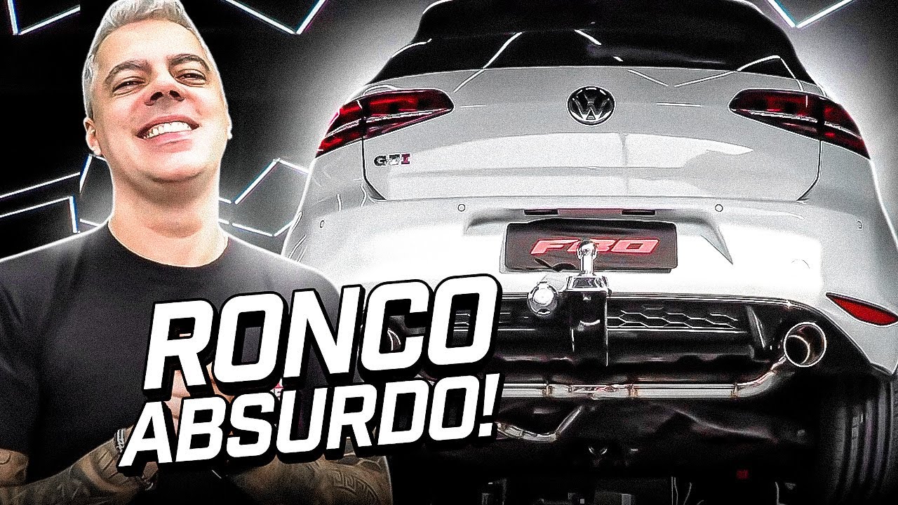 🚨GOLF GTI MK7 futuro Stage 3 de 500CV Recebendo escape completo em INOX!😈