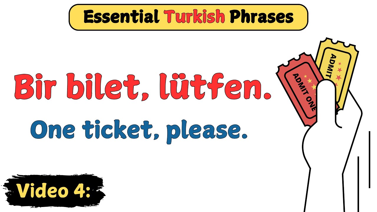 Turkish Video 4 - 30 Travel-Friendly Turkish Phrases @LanguageAnimated