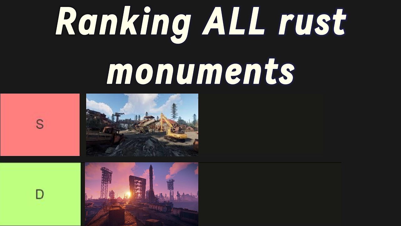 Ranking All Rust Monuments in 2024