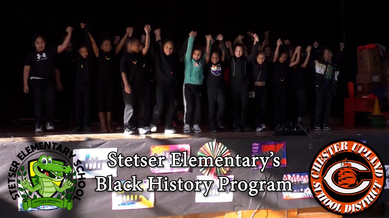 Stetser Elementary's Black History Program