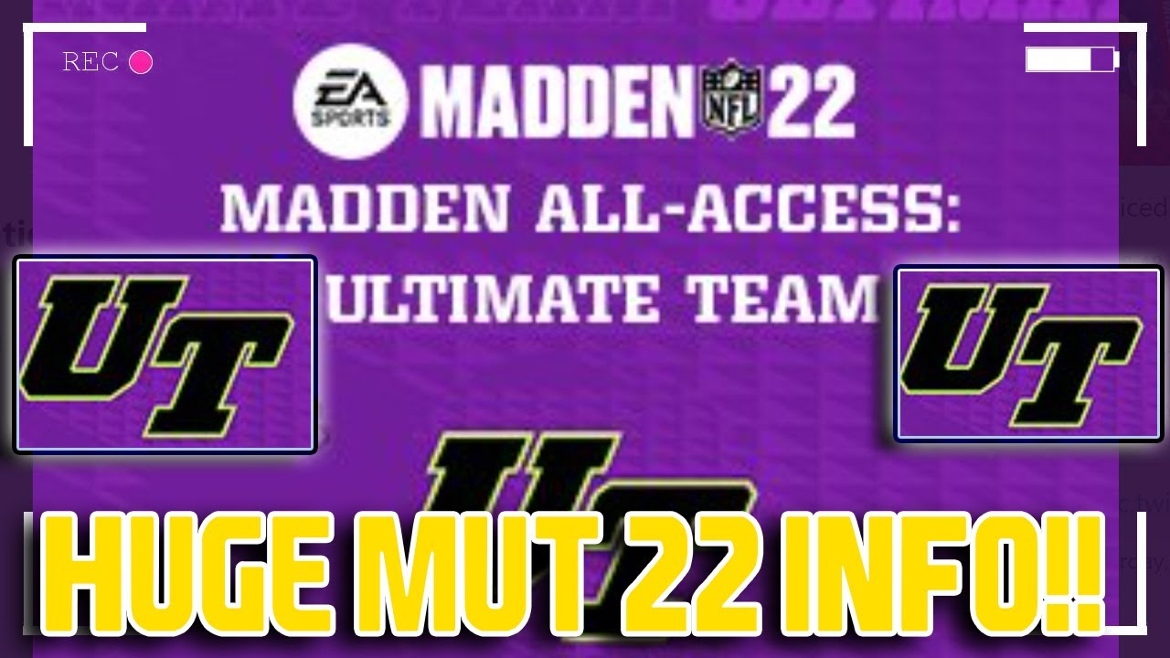 HUGE MUT 22 INFO COMING LATER TODAY! EA PLAY CHALLENGES, TEAM AFFINITY, ULTIMATE CHAMPION AND MORE!