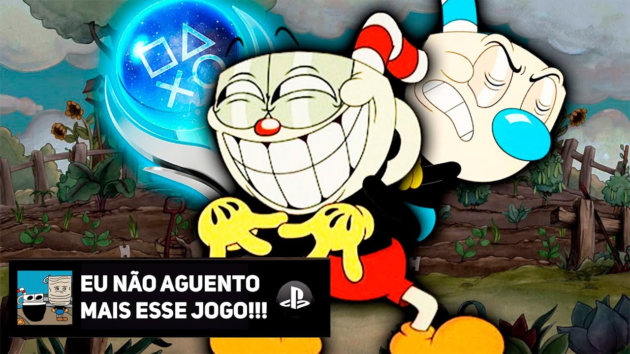 PLATINEI O INFERNAL CUPHEAD E FIQUEI LOUCO!!!