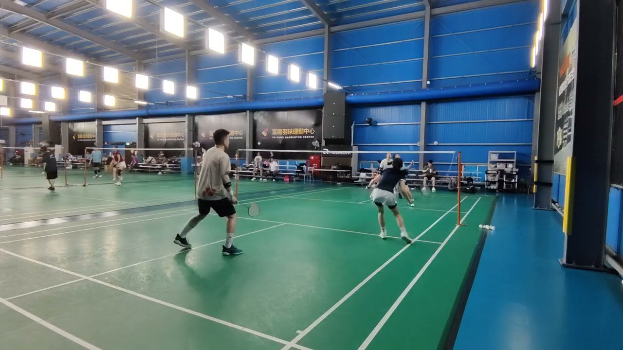 2026.2.12 舊富暘羽球館 小兵/傑森 vs 小劉/安東尼   #羽球 #混雙 #舊富暘球館