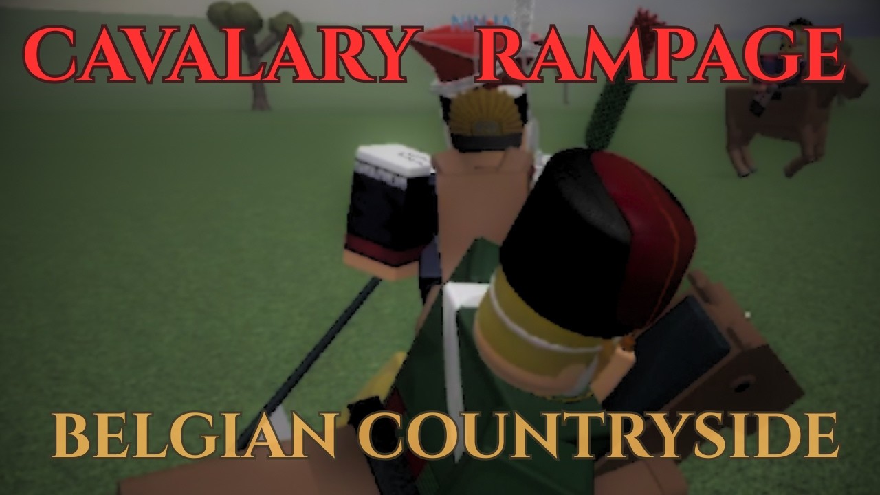 CAVALRY RAMPAGE in Belgian Countryside | Roblox: Blood and Iron