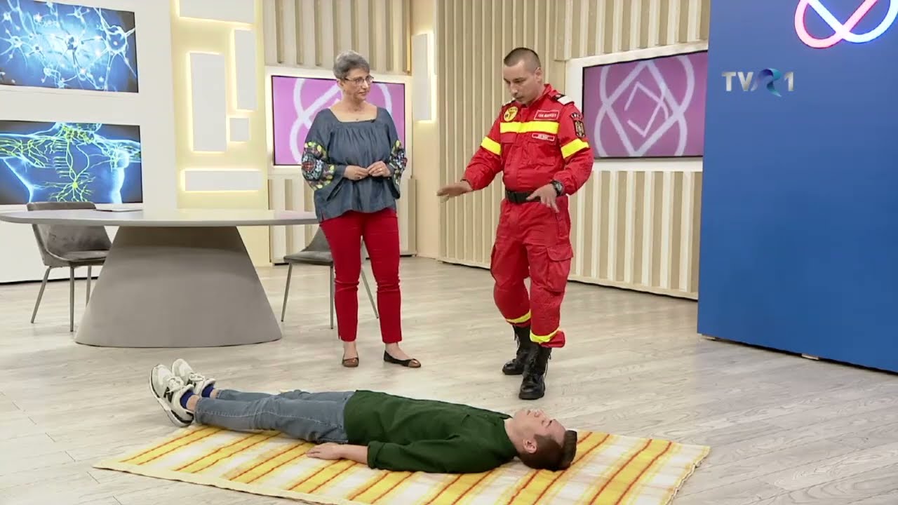 Atelier de sănătate: Cum acordăm primul ajutor unei persoane care și-a pierdut cunoștința? (@TVR1)