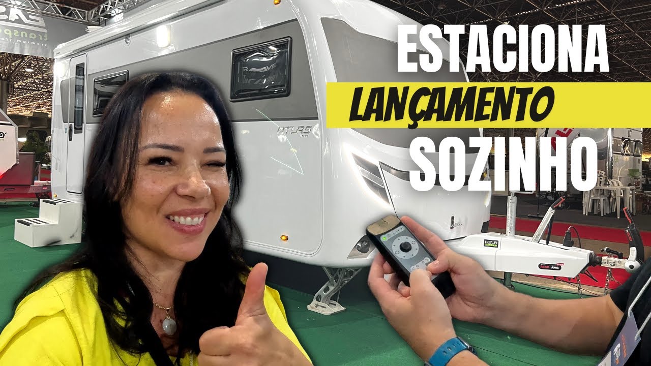 O trailer home do futuro chegou! Trailer com controle remoto - ATLAS 6000 Easy Transport