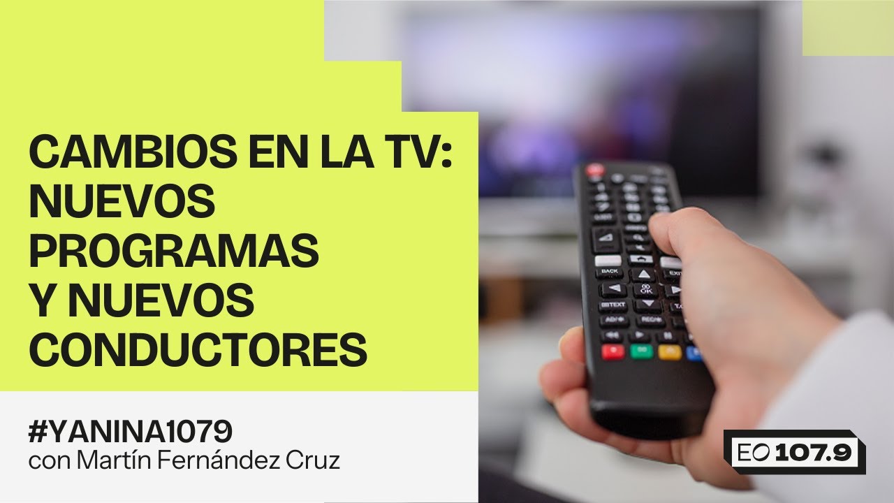 Cambios en la TV: nuevos programas y nuevos conductores | 