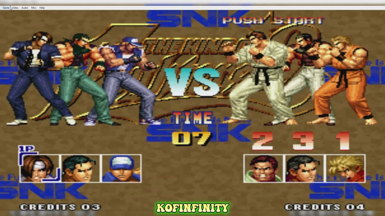 KOf 95 Arcade Longplay - Level 8 Challenge | Kyo, Robert & Terry Full Run