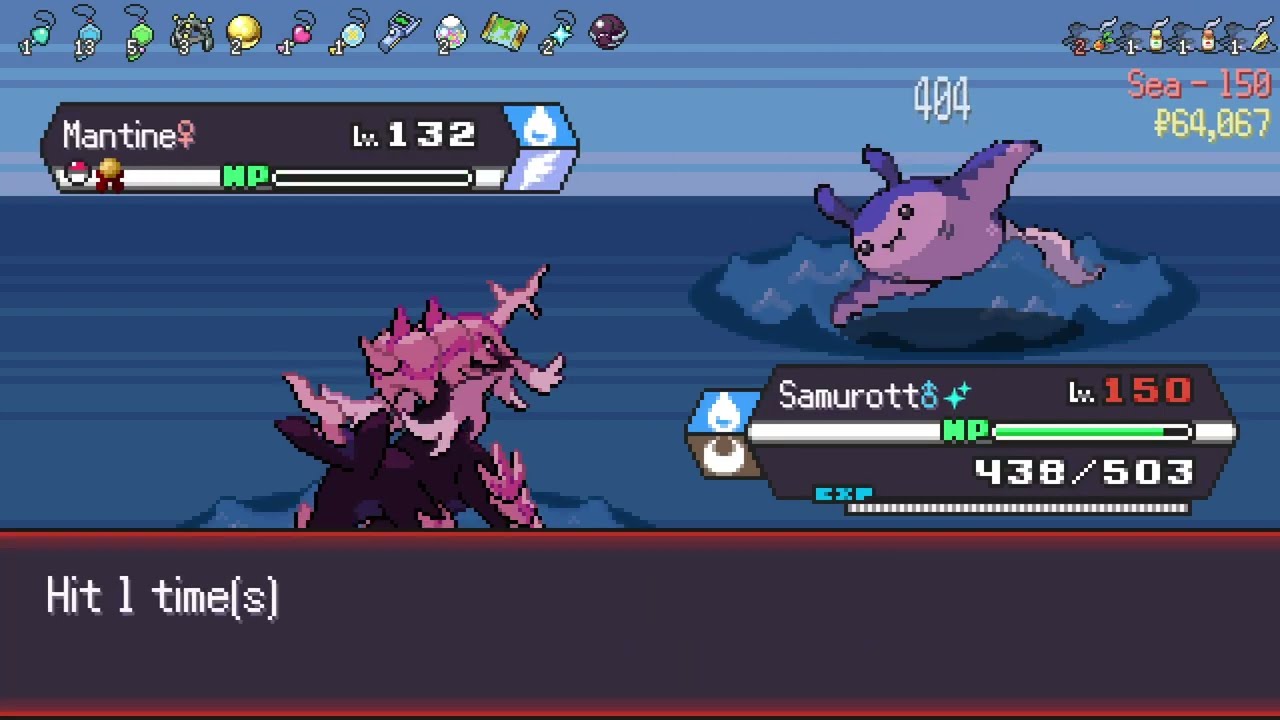[PokeRouge] Hisuian Samurott carry (140-200)