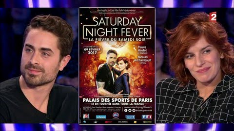 Fauve Hautot et Nicolas Archambault - On n'est pas couché 14 janvier 2017 #ONPC