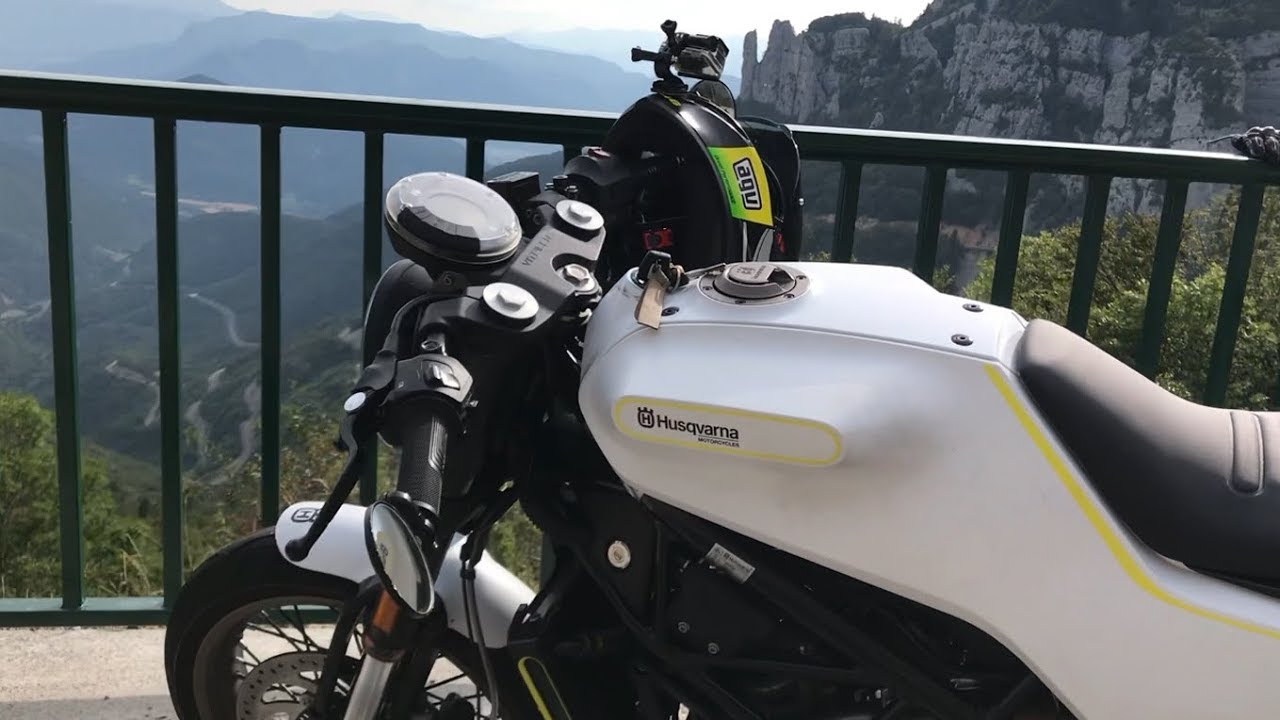 HUSQVARNA VITPILEN - SUR ROUTE DE MONTAGNE [ON BOARD]