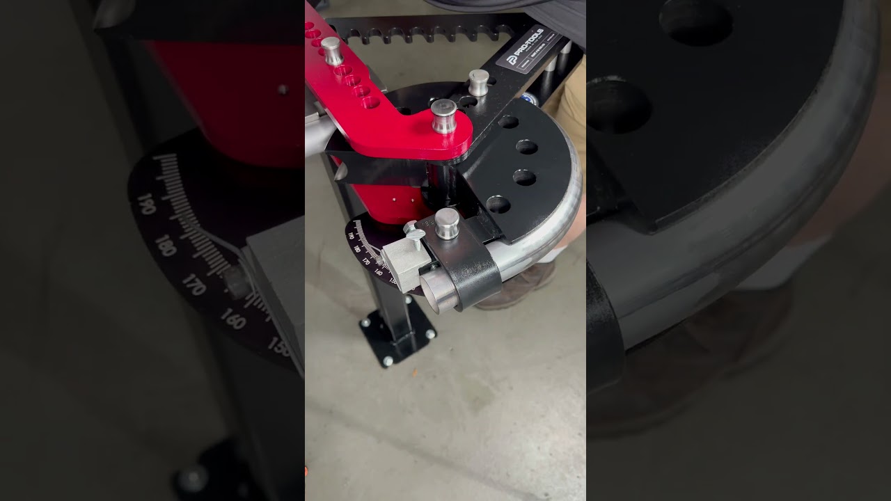 Perfect Tubing Bend with Pro Tools 105 Heavy Duty Tube Bender