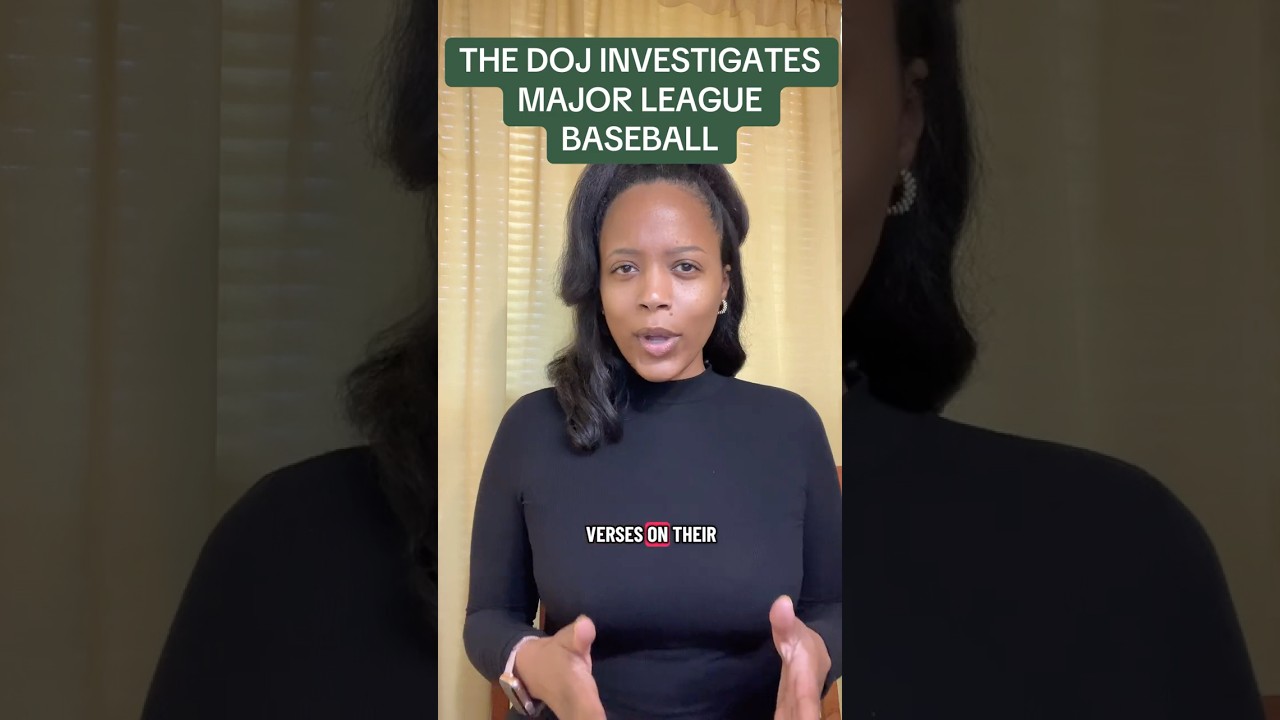 The Department of Justice has opened an investigation into Major League Baseball. # MLB #doj