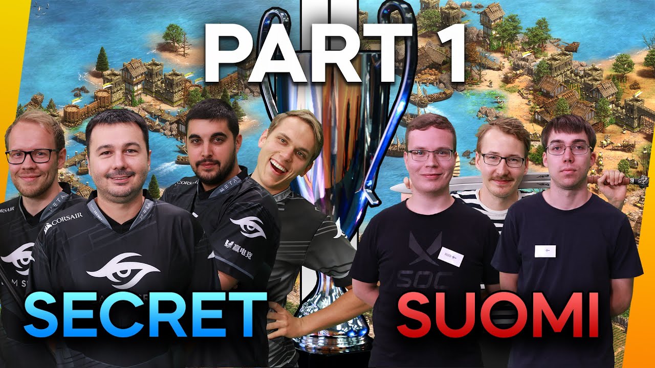 Secret vs Suomi [3v3] 🏆| ECL LAN FINALS DAY 2, Part 1