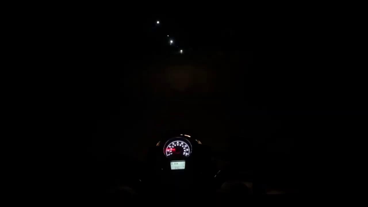 Aesthetic Night Bike Ride in Pokhara | No Music, Just Road 🏍️ Nepal 
