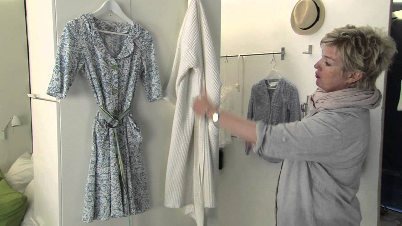 IKEA für kleine Räume: 14 m² mit begehbarem Kleiderschrank