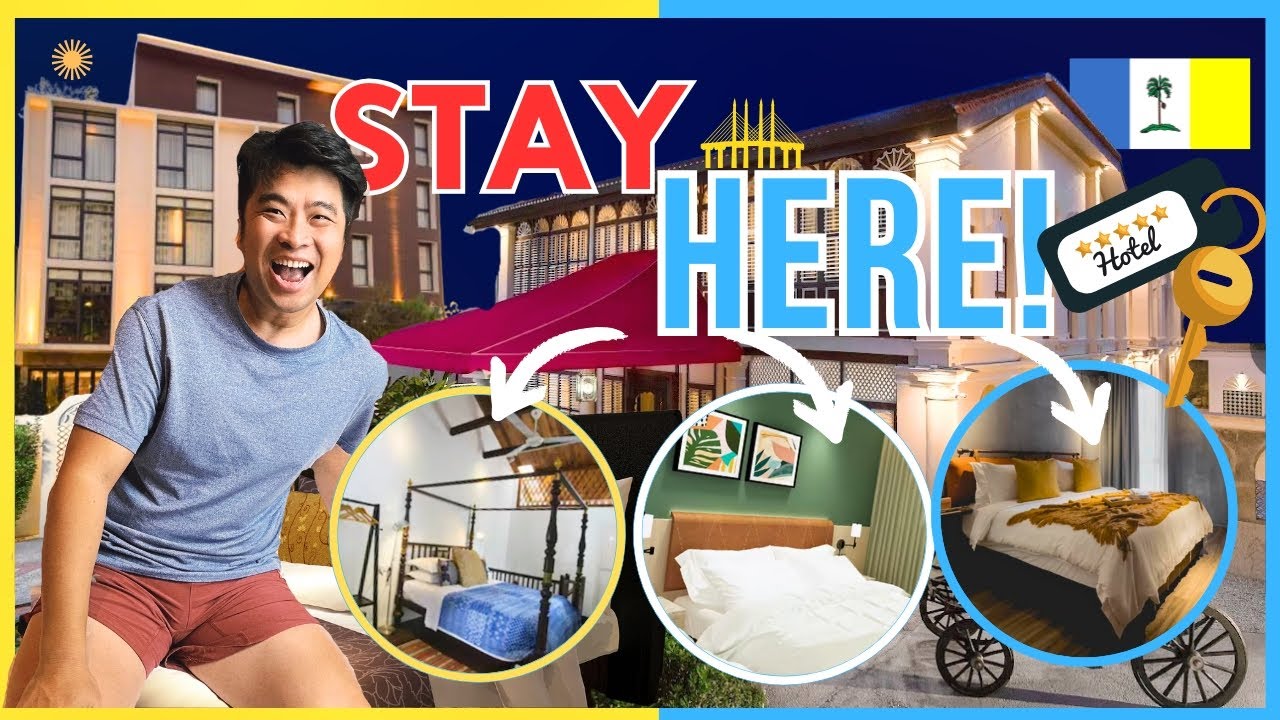 Top 3 awesome Hotels in Georgetown that will sure delight your stay in Penang  🟦🏨🟨 from a local