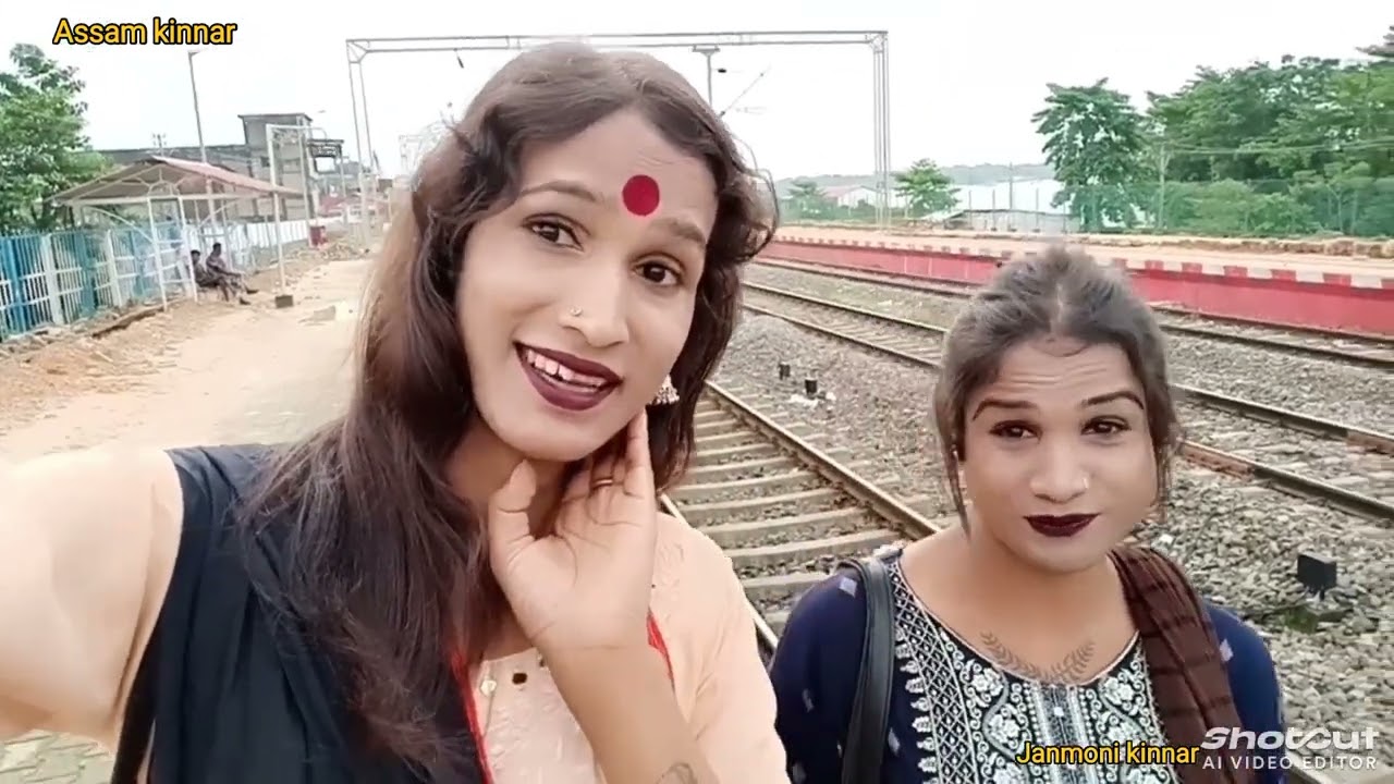 #New Block Video janmoni Hijra Rupali Hijra new Karimganj railway station Block Video Assam kinnar
