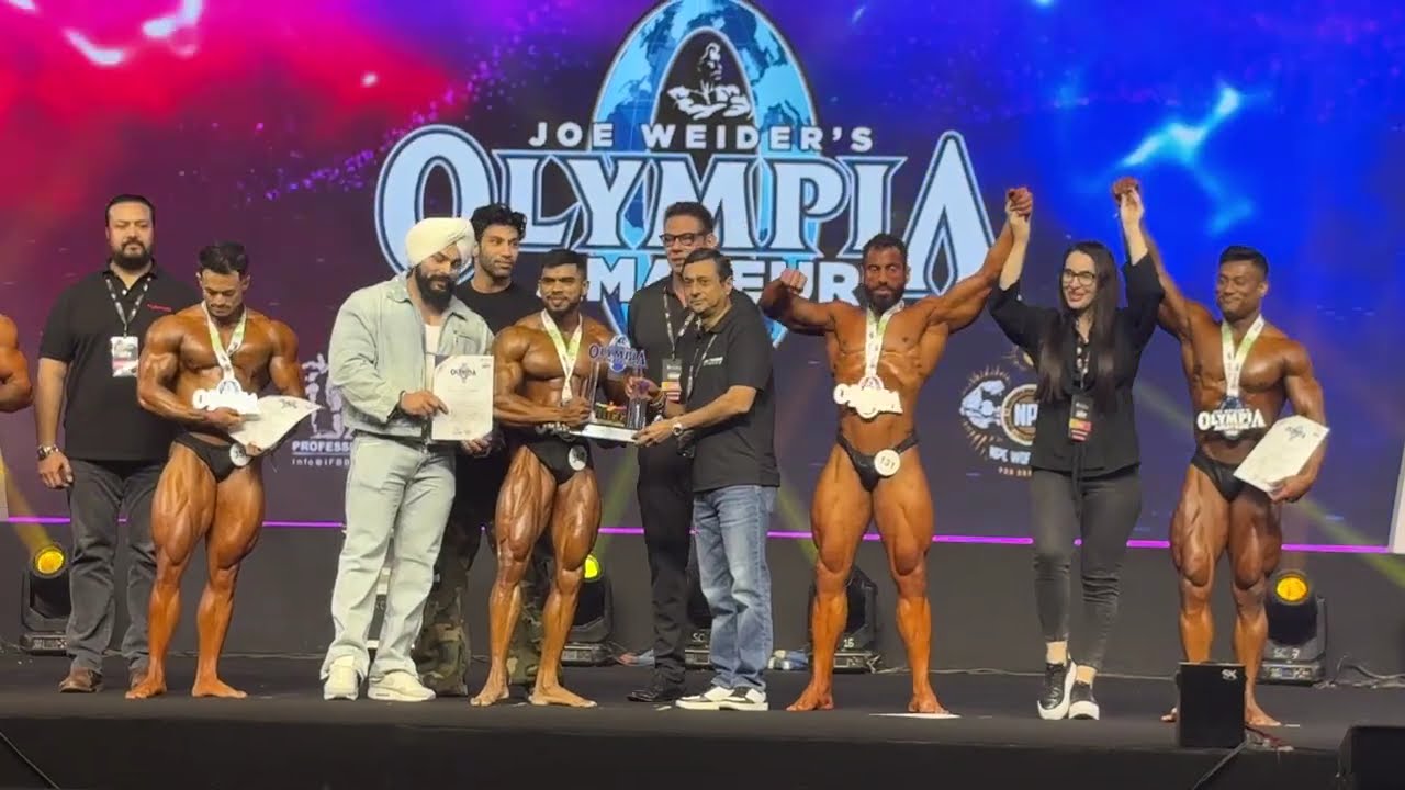 Победитель в категории &laquo;Мужской классический физик&raquo; класса A | IHFF Sheru Classic Amateur Olympia...