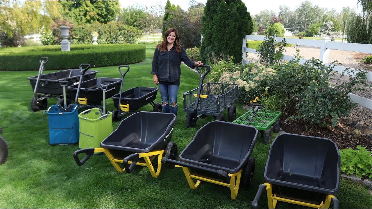 Checking Out Some Garden Carts + Giveaway! 🙌🌿// Garden Answer