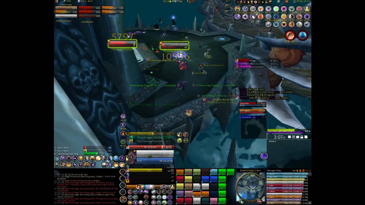 Shadow priest pov: Deathbringer Saurfang ICC25 Heroic by Huhuholics - Tarren Mill EU