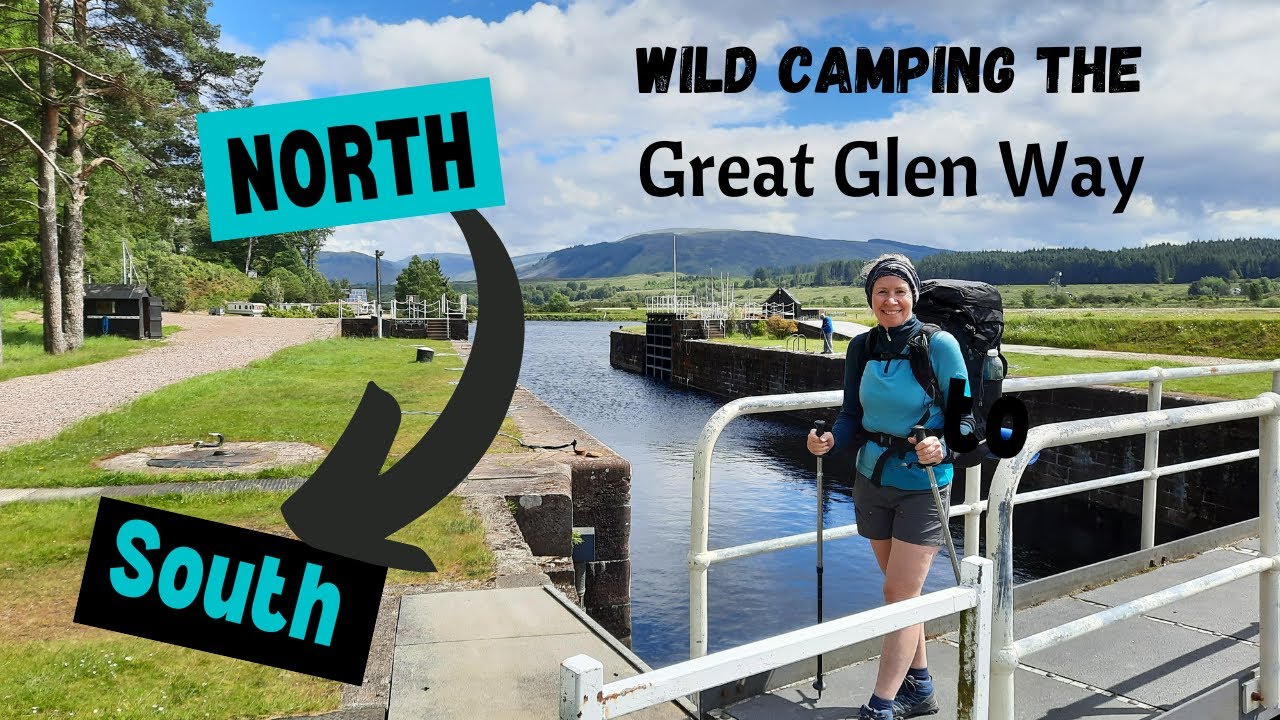 Wild Camping, North to South on the Great Glen Way.