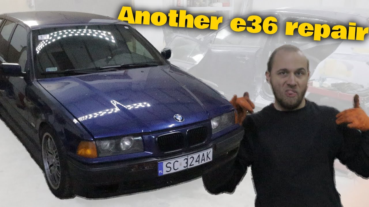 Fixing oil leak in my M43 engine - BMW e36 touring 316i daily