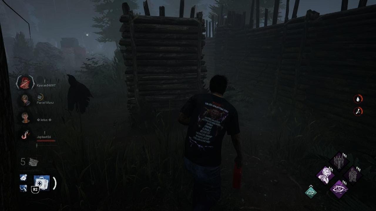 Dead by Daylight - Lotus and I (Kyoran84097) facing against The Houndmaster named; Noxdough