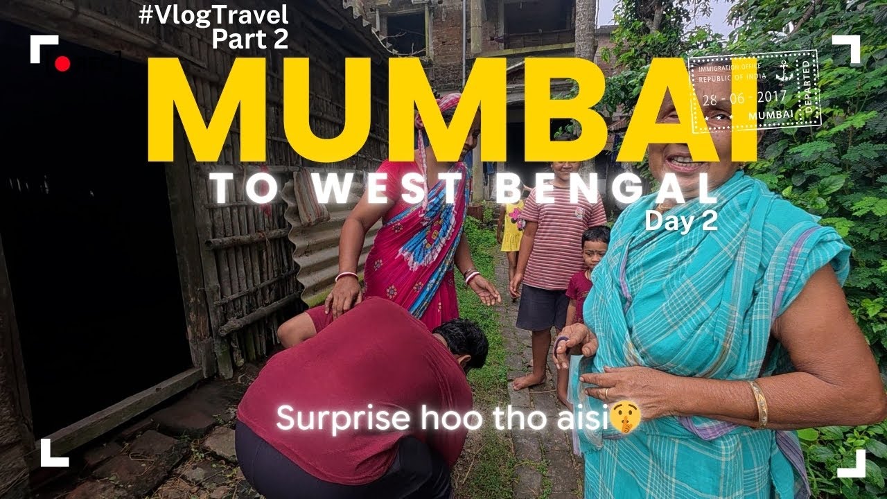 Dadi ko Surprise kuch aise dediya 😥|| Mumbai to kolkata vlog part 2 || Rahulstorys || dadi roo di !!